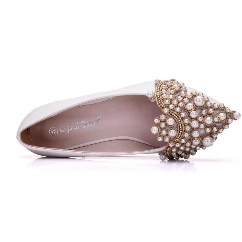 pearl shoes flats