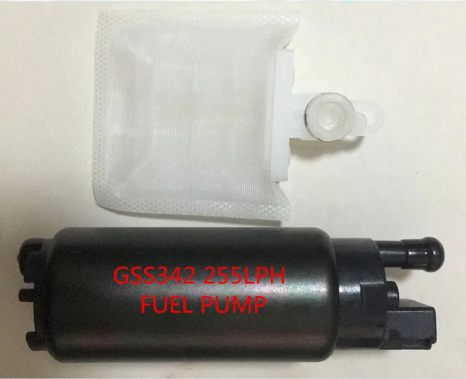 

New 255LPH ALL BLACK VERSION High Performance Fuel Pump "Replace Wa8lbro 255LPH GSS342" FOR SALE