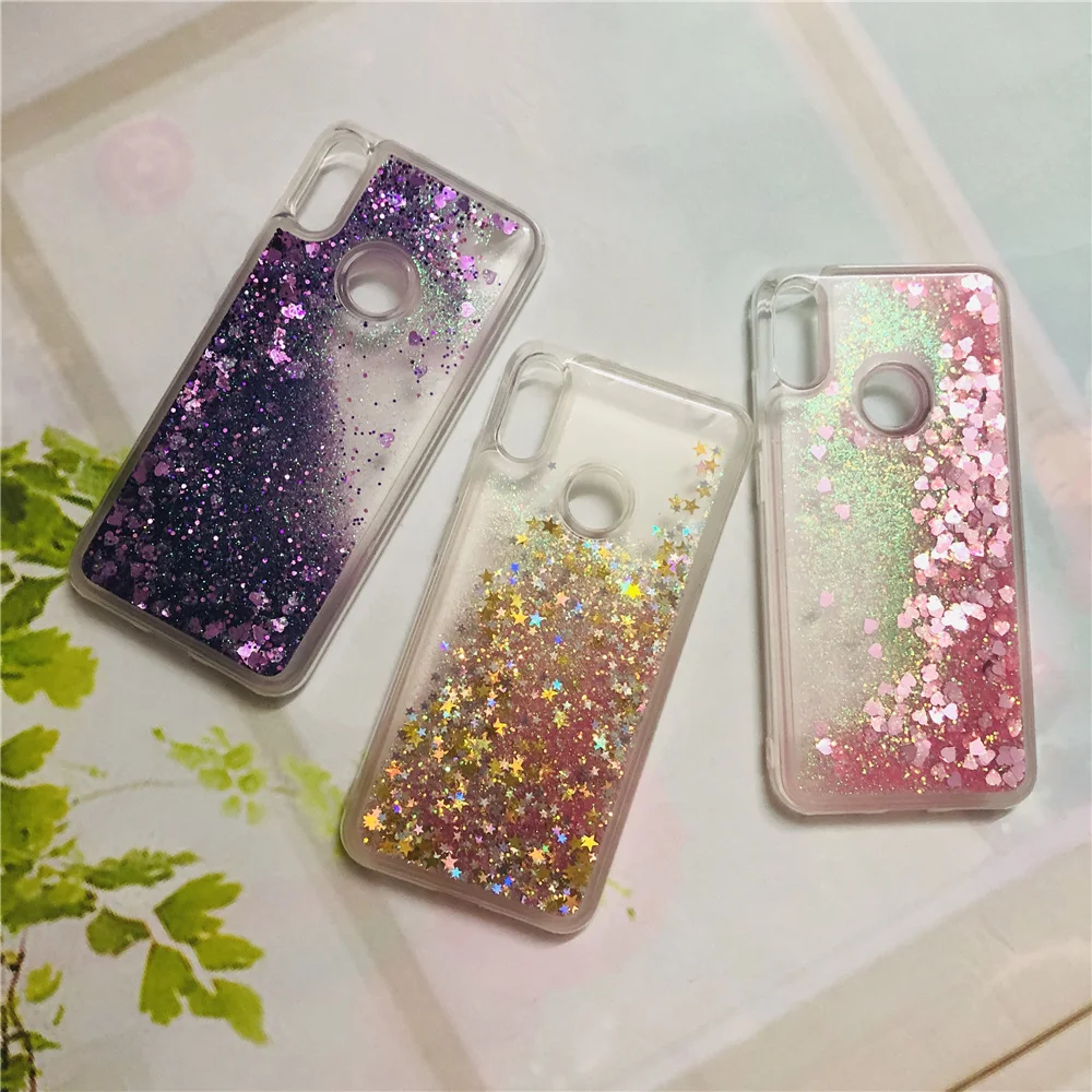Case For Huawei Honor 8A 8 A Case Honor8A Luxury Glitter Stars Liquid Soft Silicone TPU Phone Cases For Huawei Honor 8A Cover    (15)