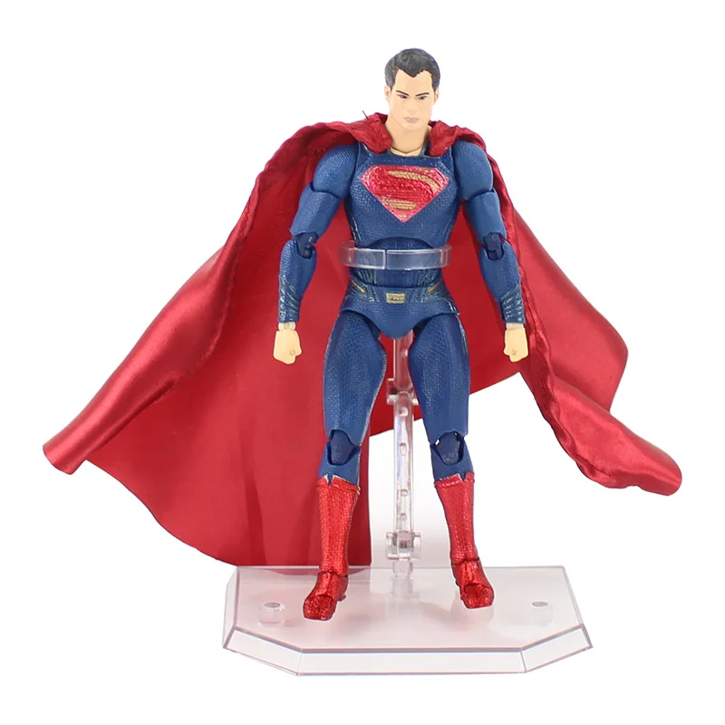 16cm Justice League Superman Action Figure Mafex 057 Superman Model Toy