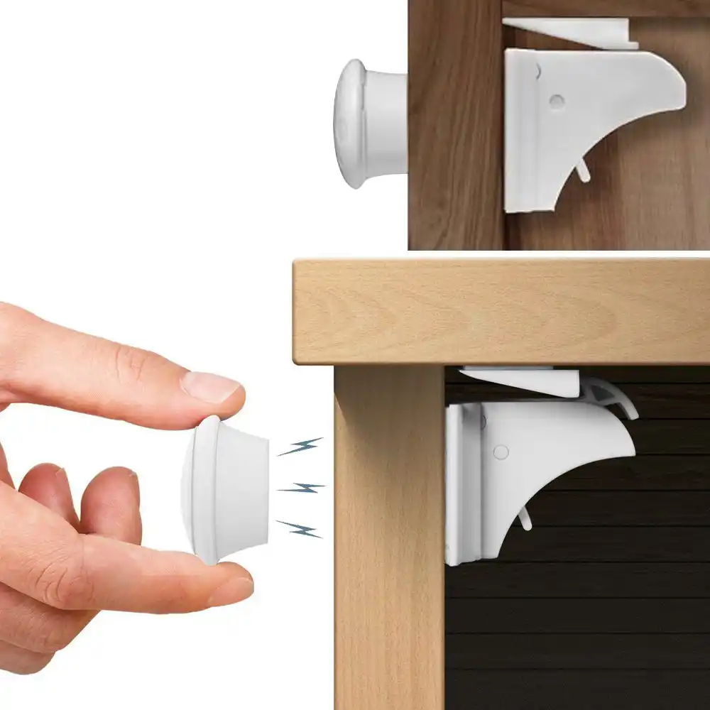 Magnetic Child Lock Children Protection Cupboard Wardrobe