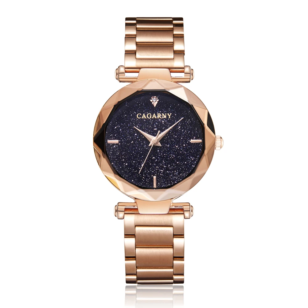 2018  2019 top luxury brand watch for women ladies vogue wristwatches quartz watch rose gold steel band free shipping (1)
