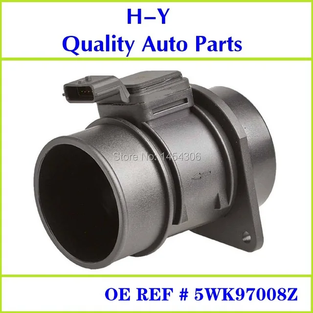 MAF Mass Air Flow Sensor 5WK97008 / 5WK97008Z For Nissan Qashqai 1.5