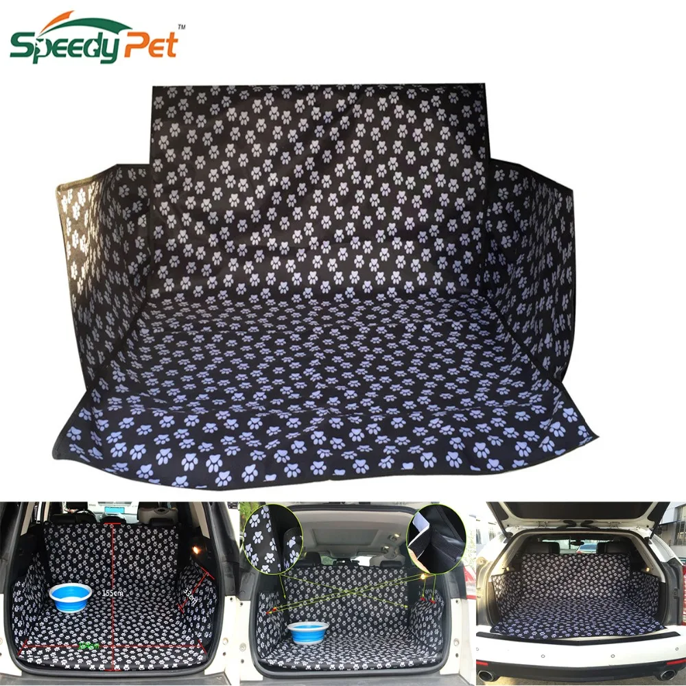 Водонепроницаемый багажник для домашних собак грузовой лайнер Оксфорд автомобильное сиденье для внедорожника крышка моющийся коврик для пола Ffor собак кошек собак аксессуары для собак Ppet поставки