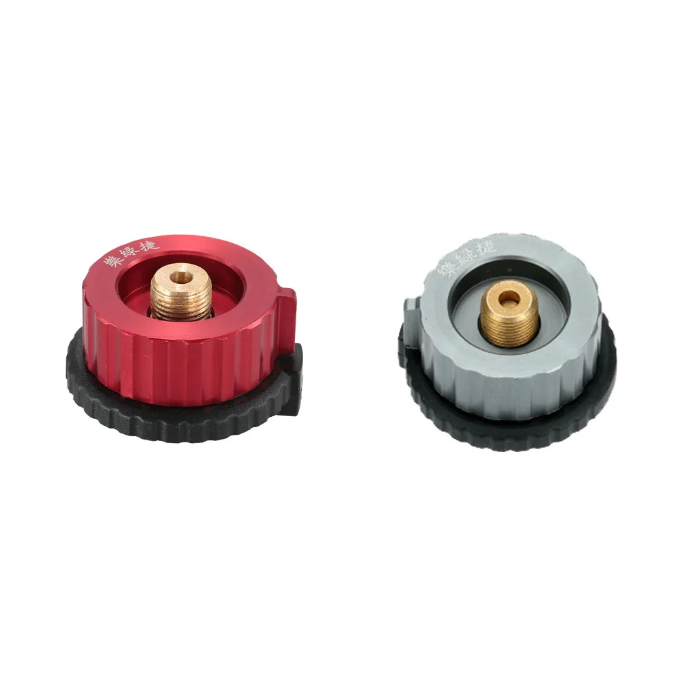 

Outdoor Camping Stove Conversion Head New Gas Convert Adapter Gas Bottle Screw for Long Butane Gas Cartridge LJ-9052 2 Colors