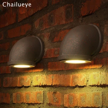 

3W Retro Loft LED Wall Lamp Vintage Industry Water Pipe Iron Light Indoor Bedroom Stair Club Living Room Corridor Cafe Lamp Bra