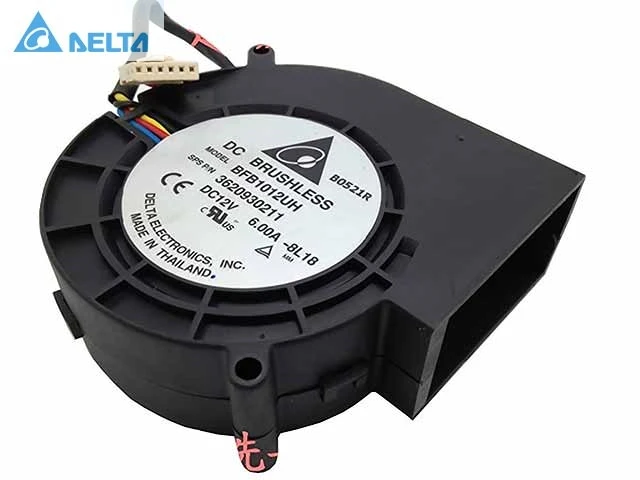 Для delta BFB1012UH DC 12V 6A Вентилятор охлаждения квадратный 97x97x33 мм турбонагнетатель