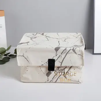 

Marble Pattern Storage Home Box Organization Boxes Garden Black Storage