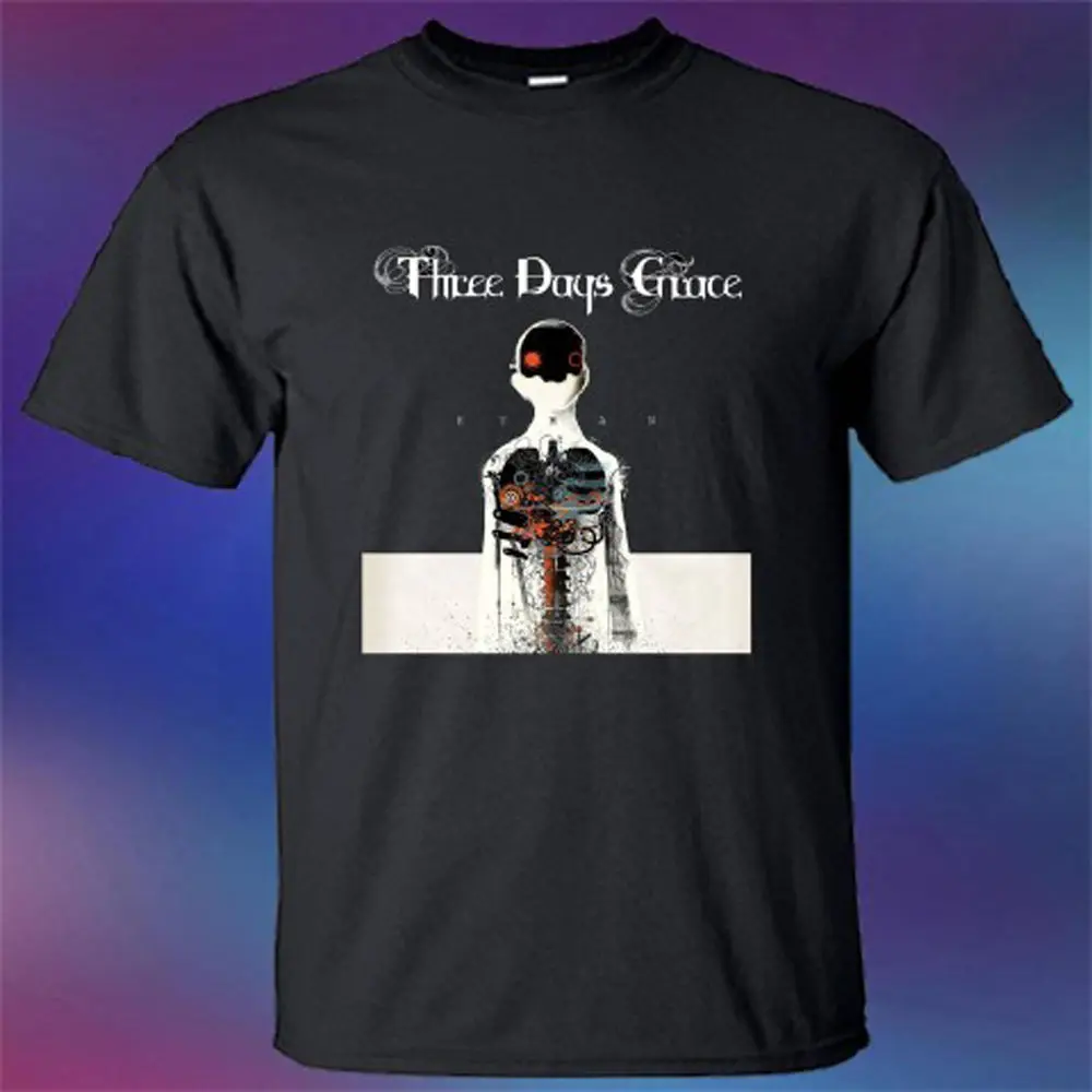 Новый Three Days Grace человека Обложка альбома для мужчин комплект из черной кофты с