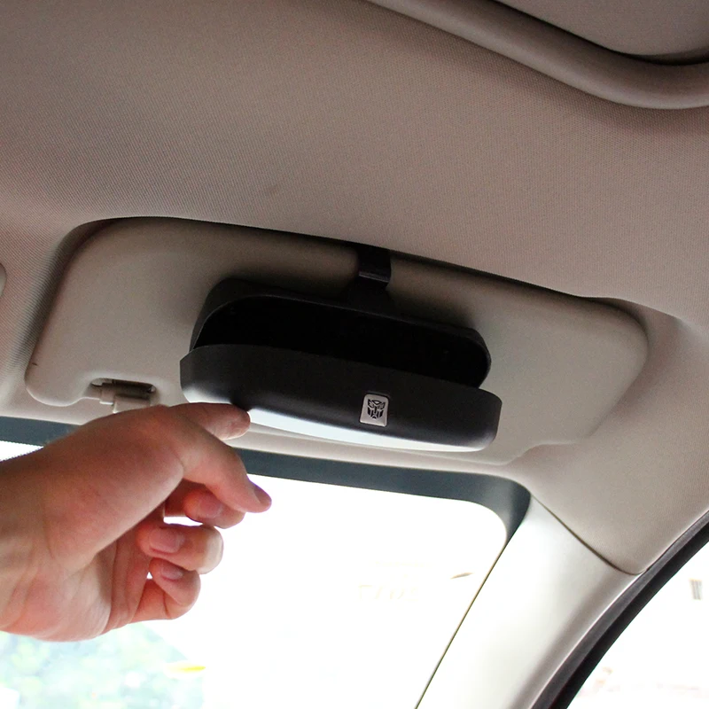 2017 New design Car Sunglasses Case Holder Glasses Cage Storage Box For