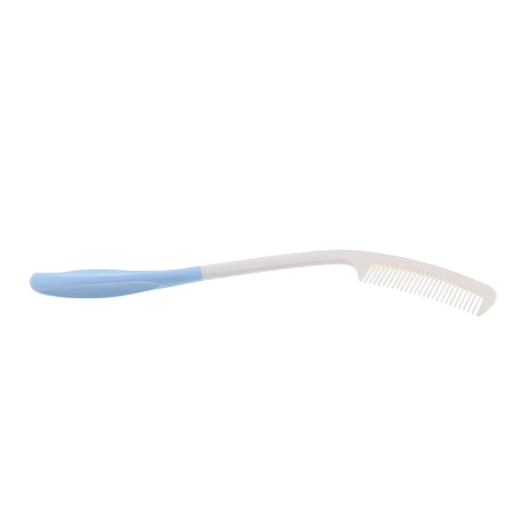 Long Reach Hair Comb Hairbrush Tool for Elderly Arthritis Hand Disabled Women Men 14 inches