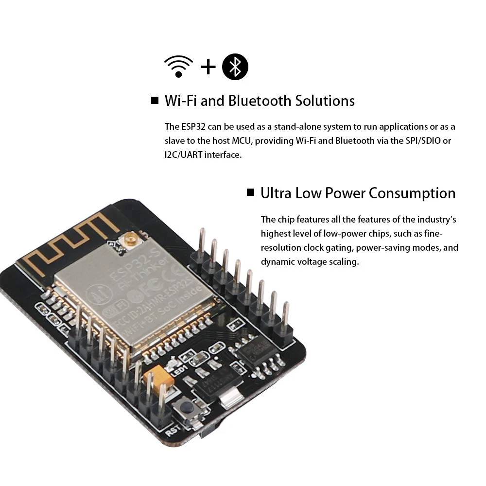 ESP32-CAM ESP32-S wifi+ Bluetooth макетная плата W/OV2640 модуль камеры высокоинтегрированный для ESP32 WROVER и PSRAM Flash