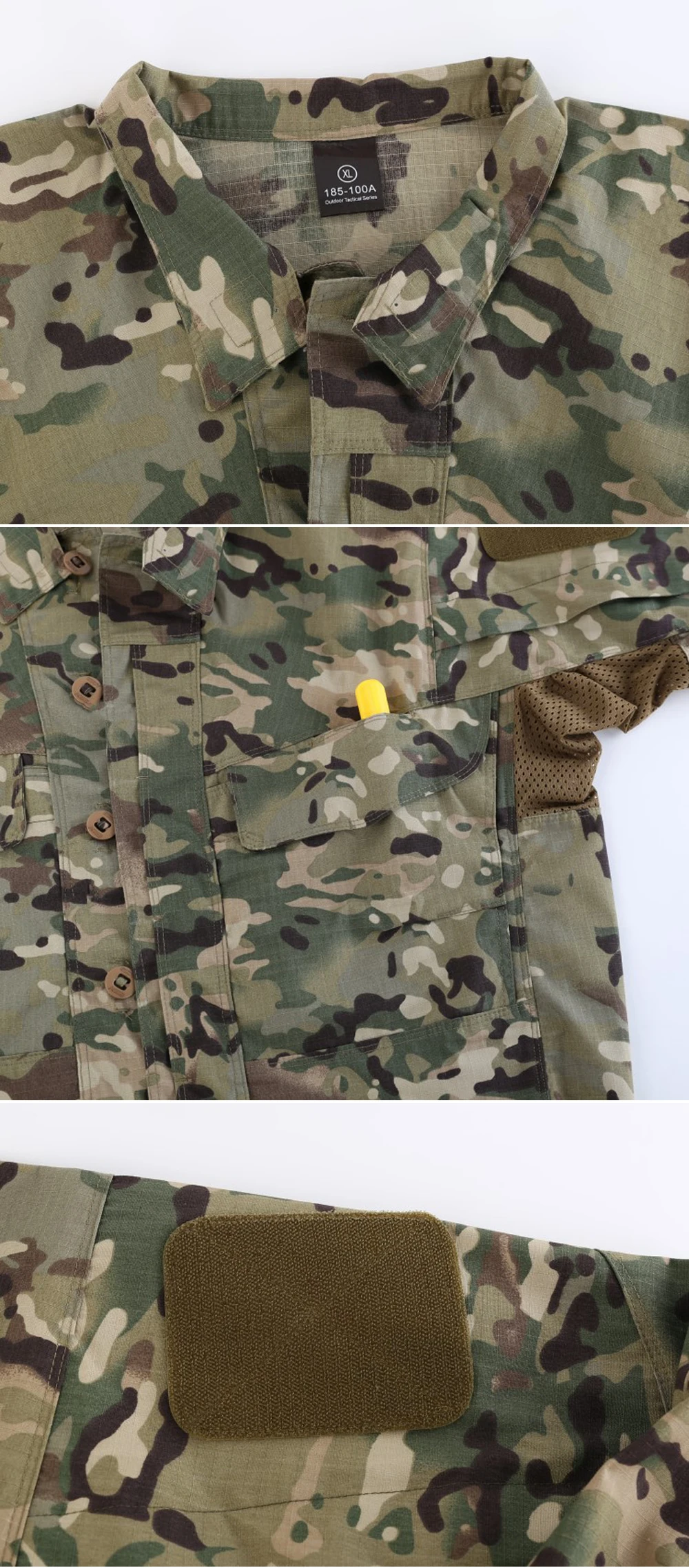 TENNEIGHT тактическая Мужская камуфляжная рыболовная рубашка для кемпинга походная рубашка дышащая мужская Военная охота Быстросохнущий Топ