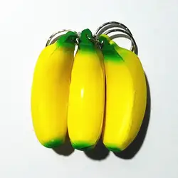 Мода PU банан брелок баскетбольное кольцо для ключей красная улыбка брелок любовь брелок Sleutelhanger Llaveros Hombre спортивный сувенир
