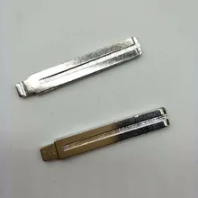 10 шт./лот лучшее качество № 112 ключа для hyundai IX45 флип ключ-Болванка машины лезвие