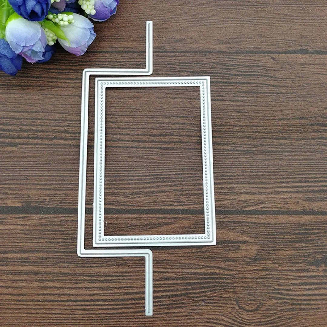 New 162mm & 93*64mm Rectangle Metal Cutting Dies Stencil Scrapbooking Card Embossing Craft DIY