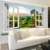 Great wall Modern high end 3D brick windows landscape pastoral large