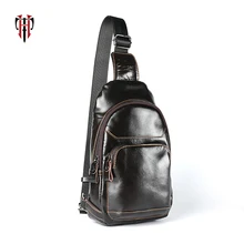 TIANHOO сумка-мессенджер Мужская водонепроницаемая коровья кожа багаж через плечо и сумки на плече на груди уличный модный сотовый телефон карманы