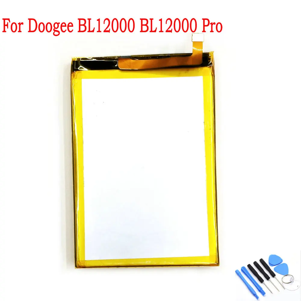 

NEW Original 3.8V 12000mAh Battery For Doogee BL12000 BL12000Pro Mobile Phone+Tools