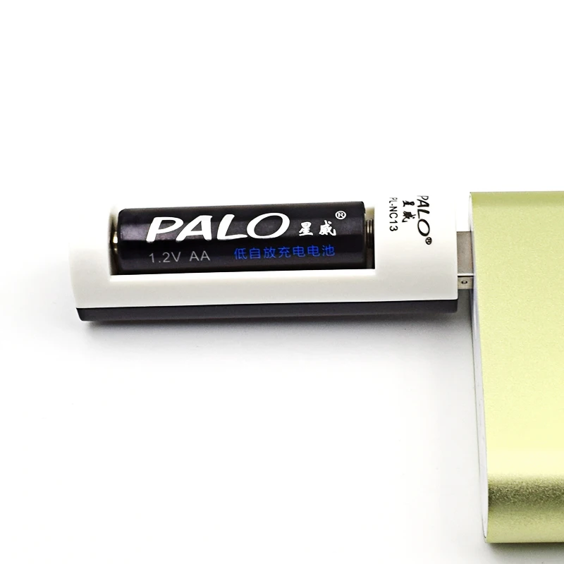 Зарядное устройство PALO новинка портативное зарядное USB Ni MH AA AAA C824W функция