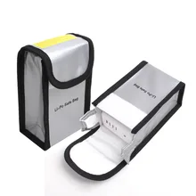 Battery Explosion Protection Bags For DJI Phantom 4 3 Protective Safe Lipo Battery Lipo Battery Safety Bag Fireproof Fiber Bag