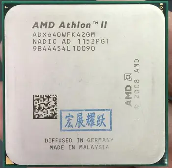 

AMD Athlon II X4 640 X640 Quad-Core AM3 938 CPU 100% working properly Desktop Processor