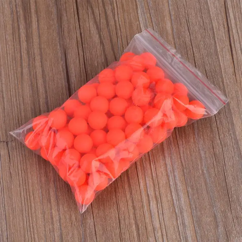 Tanio 100 sztuk Red Fishing Float Balls 2 rozmiar 4