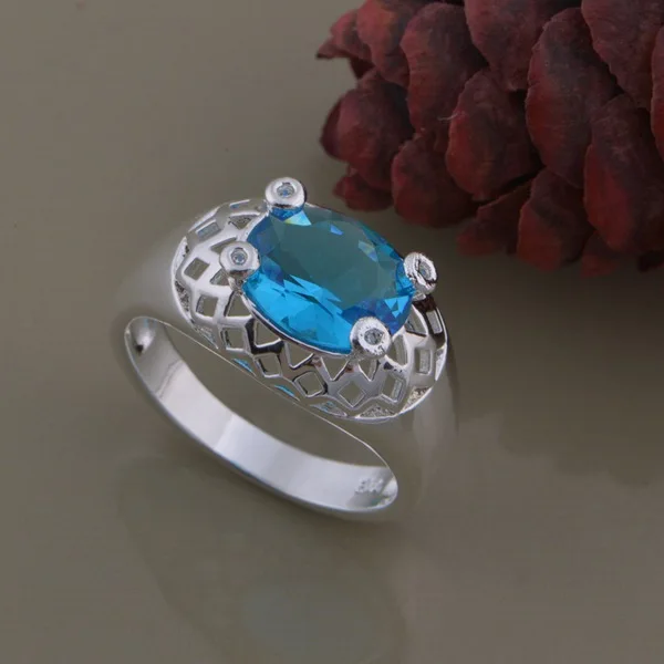 

wholesale High quality silver Fashion jewelry rings WR-999