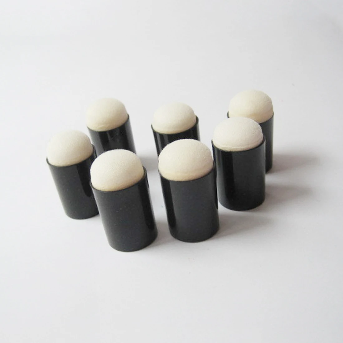 

Hottest 40PCS/20PCS/10PCS Sponge Finger Daubers Foam Finger Painting Craft Set Fingerpaint Drawing Sponge Foam Finger Chalk Ink