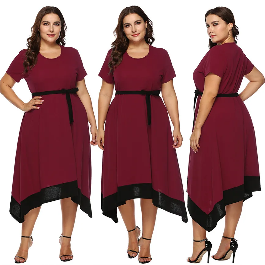 Dress Women Sexy O-neck Maxi Dress Thin Long Dress Elegan Dress Women Sexy Dress Womens Sundress Plus Size