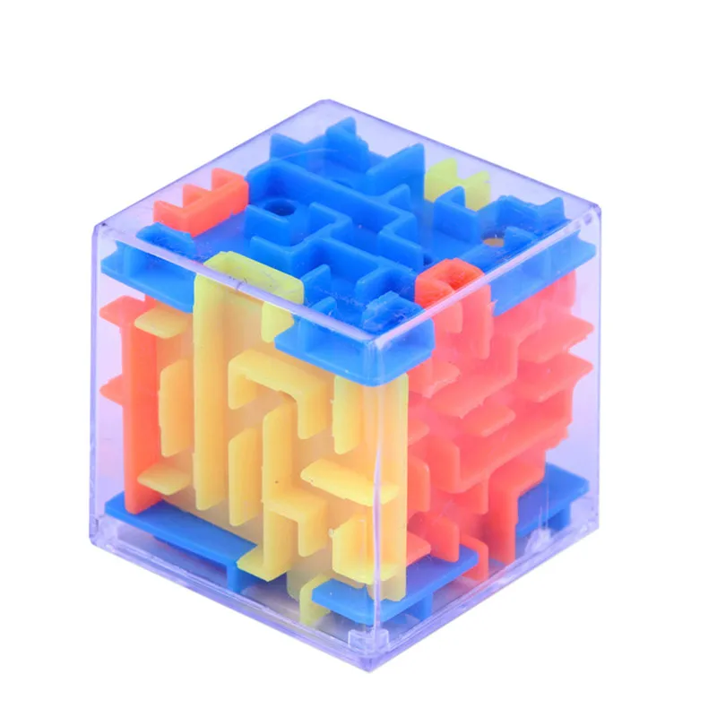 

Magical 3d Maze Magic Cube Labyrinth Rolling Toys Fro Kids Puzzle Maze Ball Fun Brain Game Challeng Fidget Toys Best Gifts