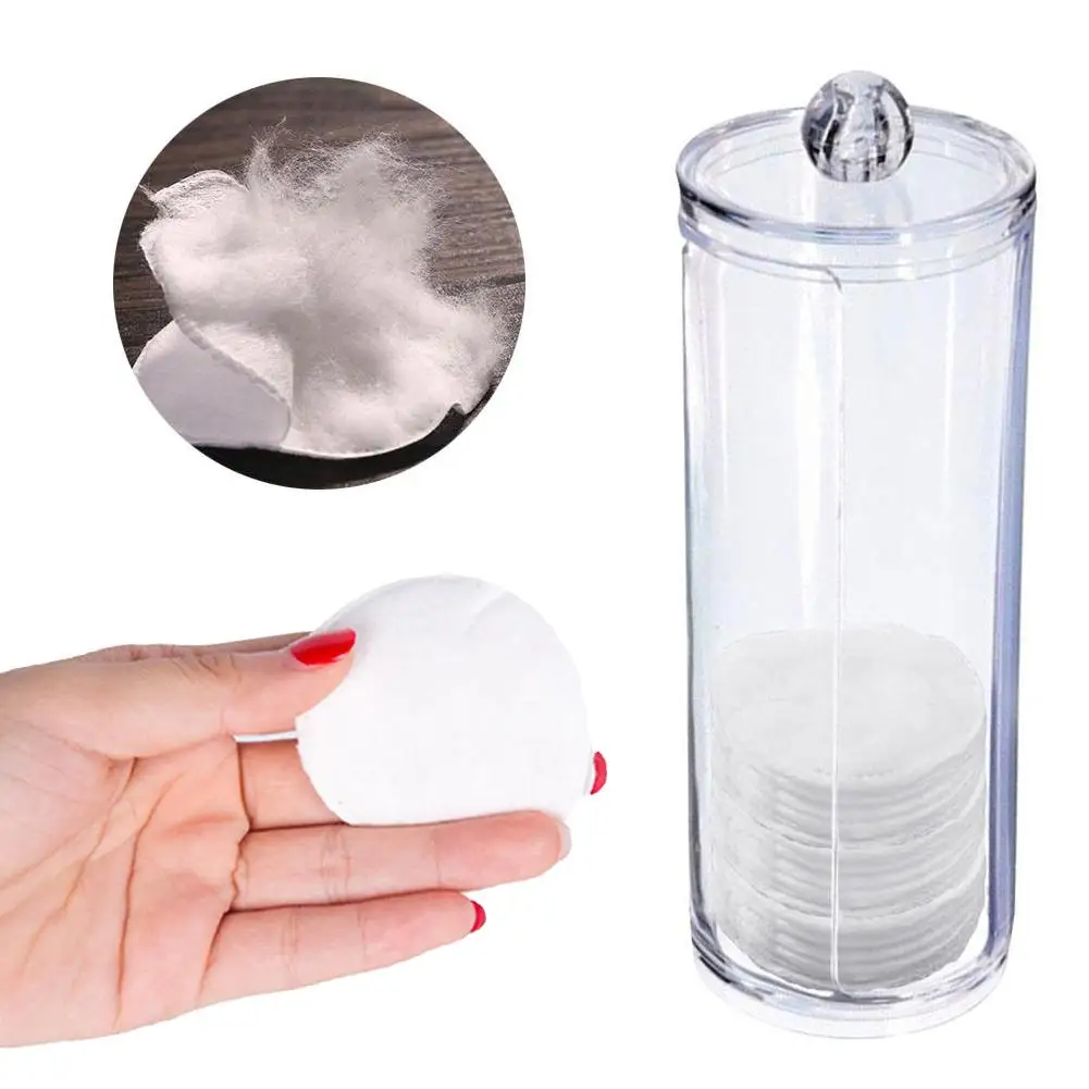 Buy 100Pcs Cotton Swabs Cosmetic Facial Cotton Pads