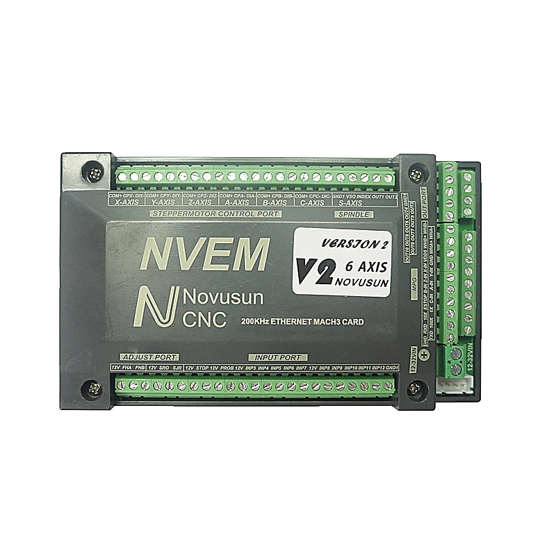 Cartão do controlador cnc nvum 3 4