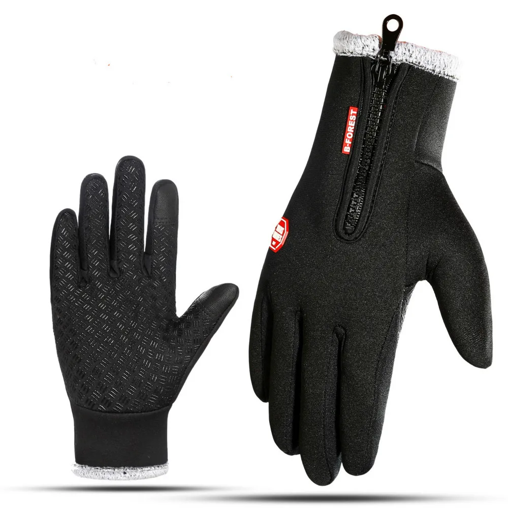 

Outdoor winter riding gloves waterproof touch screen men and women fleece windproof warm sports ski mountaineering slip wear