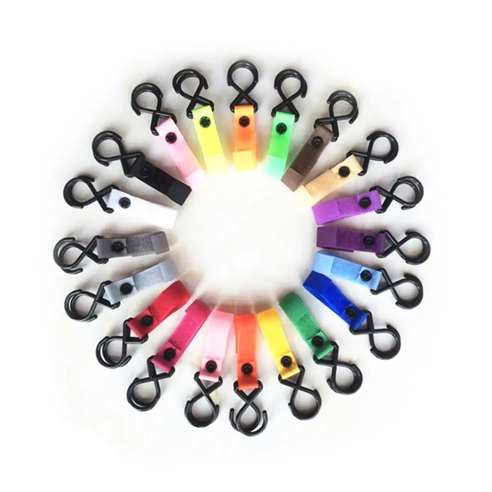 

20 Colors To Choose From Hook Baby Stroller Hook Multi-Purpose New Baby Kid Pram Hooks Clips Stroller Buggy Pushchair Hanger