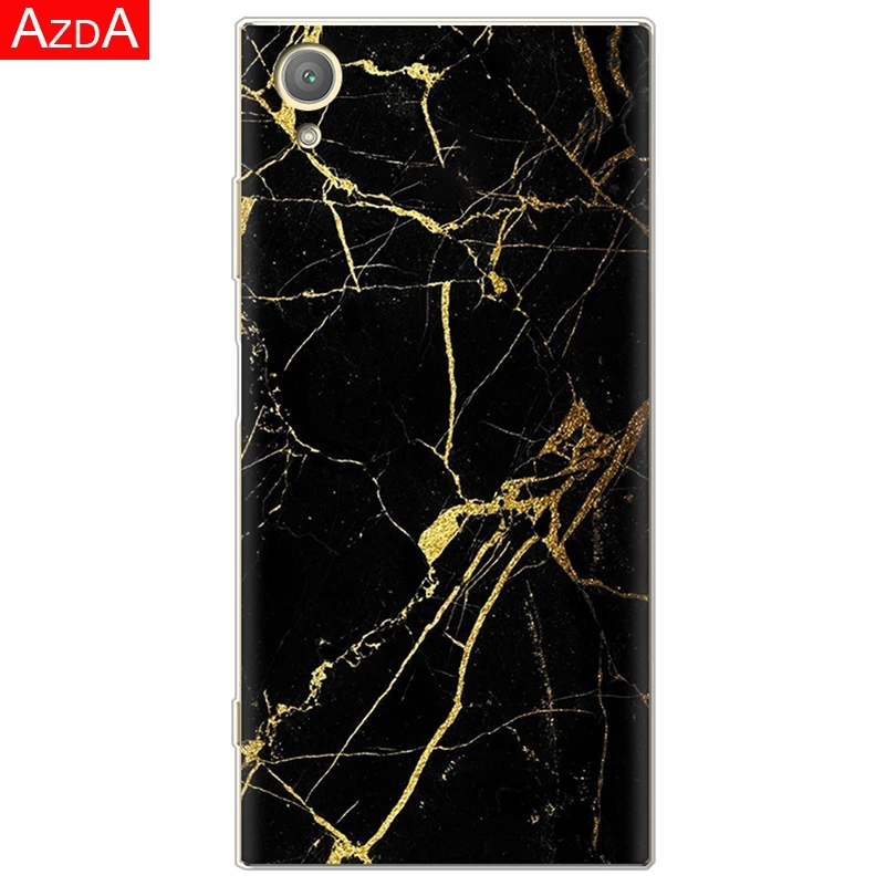 Роскошный Мраморный чехол с животными для Sony Xperia E5 L2 X XA XA1 XA2 Ultra Plus XZ XZ1 XZ2 XZ3 Z5