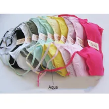 Горячая Распродажа, 1 шт., милый, разноцветный, регулируемый, хлопковый, мягкий, один размер, спортивный бюстгальтер, милый, летний, модный, со съемными лямками