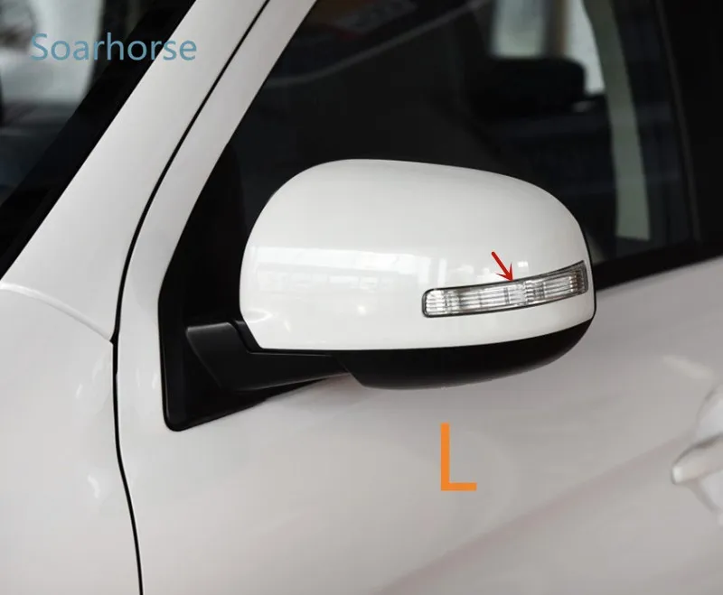 Indicadora para Mitsubishi Espelho Retrovisor Lateral Turn Signal Light Lâmpada Pajero Sport Asx 2020 5 Espelho retrovisor lateral turn signal light lâmpada