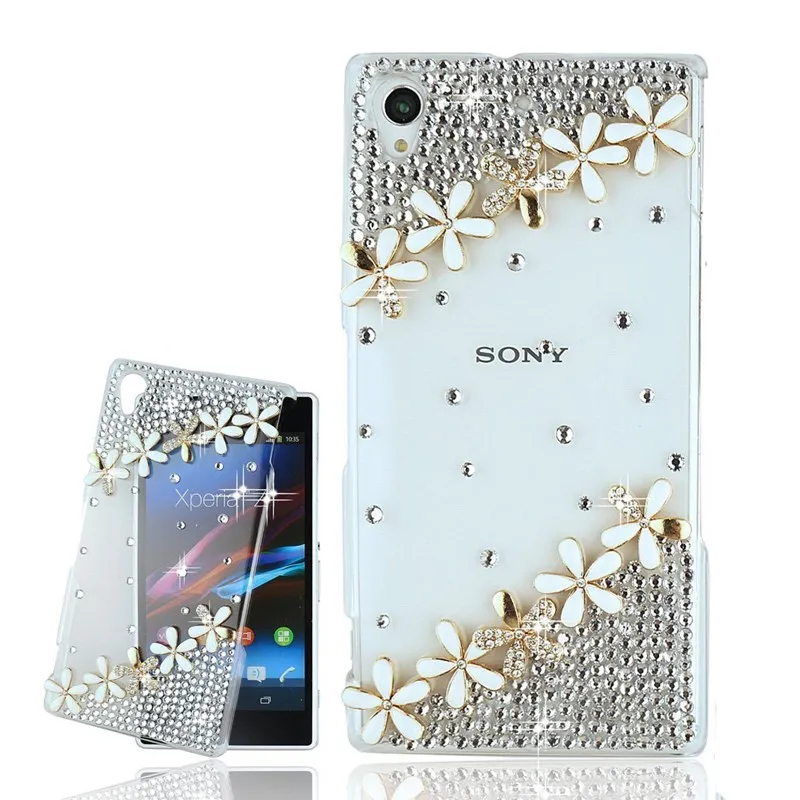 Для sony Xperia XA2 ультра алмазные чехлы для Sony 20 2 X Compact XA1 Plus XA Ultra Z Z1 L39H XZ3 L1 L2 L3 DIY задние