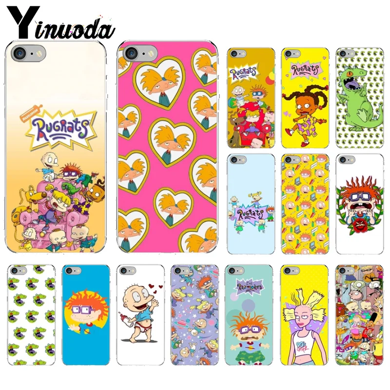 

Yinuoda cartoon Rugrats amine Soft Silicone TPU Phone Cover for Apple iPhone 7 8 6 6S Plus X XS MAX 5 5S SE XR 11 pro max