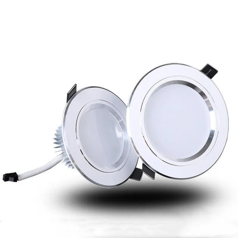 

Dimmable LED Downlight 5W 7W 10W Round Recessed Lamp 110V 220V 230V Led Bulb Bedroom Kitchen Indoor LED Spot Lighting