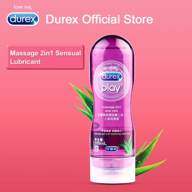 Durex Play массаж 2в1 алоэ вера смазка сглаживающая луба Массажный гель ...