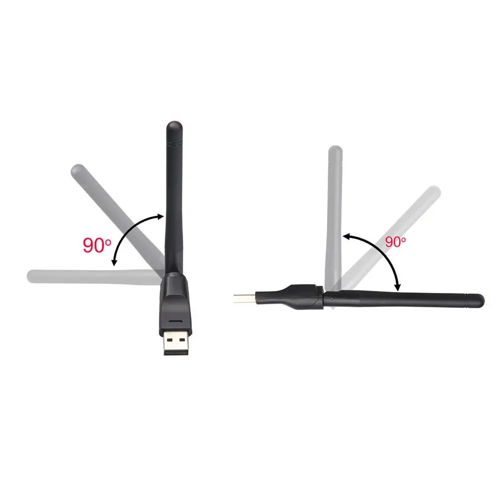 150 Мбит/с USB с высоким коэффициентом усиления WiFi беспроводной адаптер антенной