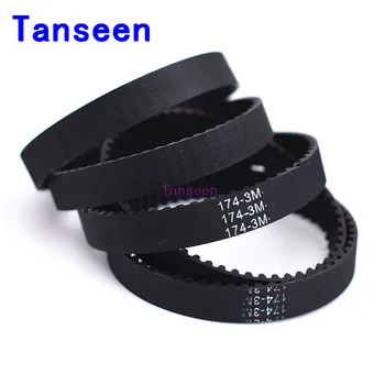 

HTD3M Timing Belt,369mm 372mm 375mm 384mm 387mm 390mm 393mm 396mm 399mm 402mm length,Closed-loop, Endless,9mm width, 5pcs/lot.