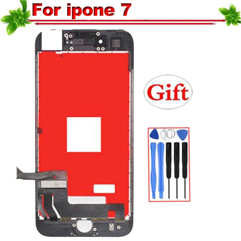 

4.7" for iPhone 7 LCD Display Touch Screen Digitizer Assembly Replacement A Quality Lcd for iPhone 7 Display No Dead Pixel