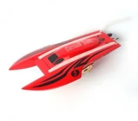 

1113 Lightning /Catamaran Electric Brushless RC Boat Fiberglass-Red with 2040 motor KV 2285, 30A ESC