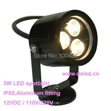 CE, водонепроницаемый, высокая мощность 3 Вт открытый светодио дный прожектор, светодио дный угол света, хорошее качество, DS-06-24-3W, 110 В/220VAC, 2 года гарантии