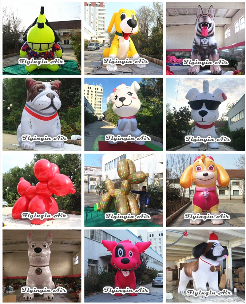 inflatable dog