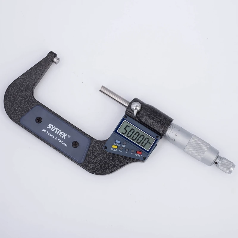 Digital Micrometer 0.001mm Electronic Outside Micrometers 50 75 mm