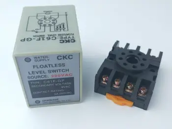 

C61F-GP AC 220V 50/60 Hz 8 Pin Liquid Floatless Level Switch Controller With socket Base